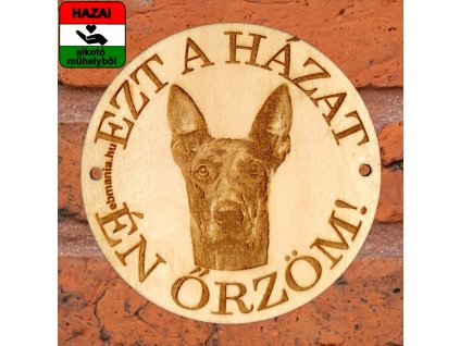 tégla Dobberman logo