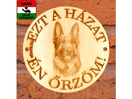 tégla Német juhász logo