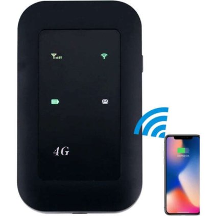 EasyNET - Vezeték nélküli, SIM-kártyás, hordozható WiFi router beépített akkumulátorral