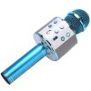 Comzie - Vezeték nélküli karaoke mikrofon beépített hangszóróval (Szín Kék)