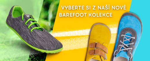 Naše nová barefoot kolekce
