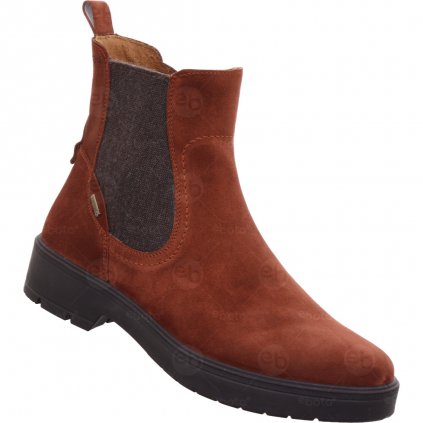 Dámské kotníkové kozačky Legero Mystic Wood (hnědé) s membránou Gore-Tex