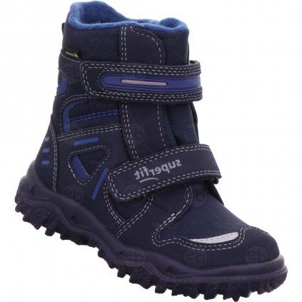 Dětské zimní boty superfit Husky s membránou Gore-Tex Modré 0-809080-8300