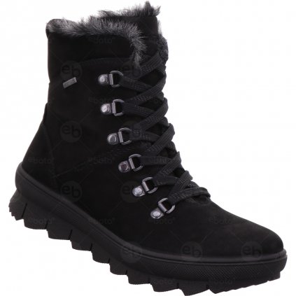 Dámské zimní boty Legero Novara na zip s membránou Gore-Tex černé 2-000530-0200
