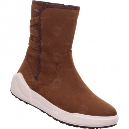 Dámské zimní boty Legero Cosy Snuff (hnědé) na zip s membránou Gore-Tex 2-000181-3130