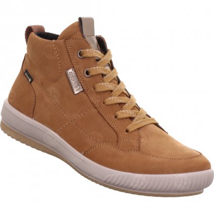 Dámské kotníkové boty Legero Tanaro 5.0 Biscotto (hnědé) na zip s membránou Gore-Tex 2-000186-3210