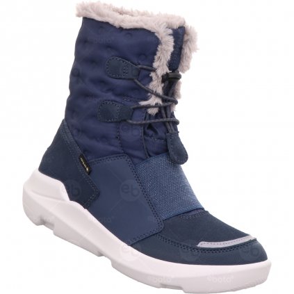 Dívčí zimní boty superfit Twilight s membránou Gore-Tex v modré barvě 1-000154-8010