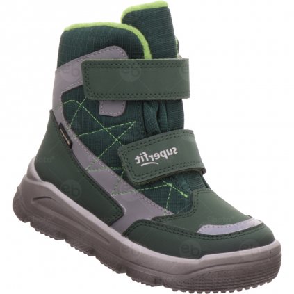 Dětské zimní boty superfit Mars s membránou Gore-Tex Zelené 1-009086-7000