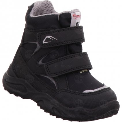 Dětské zimní boty superfit Glacier s membránou Gore-Tex černá/šedá 1-009221-0000