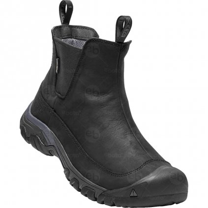 Pánské zimní boty Keen Anchorage Boot III WP s membránou Keen.Dry černé black/raven