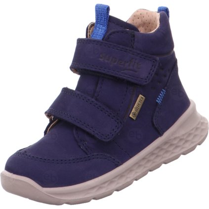 Dětské boty Superfit Breeze 1-000367-8000 s membránou GoreTex modré