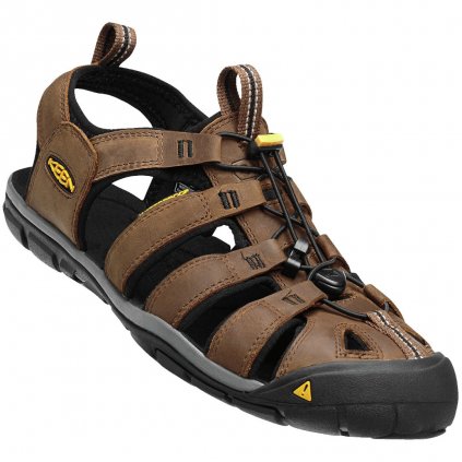 Keen Clearwater CNX Leather Men Dark Eart/Black