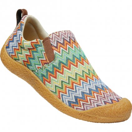 Keen Howser Canvas Slip-on Women Chevron/Plaza Taupe