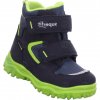 Dětské zimní boty superfit Husky1 s membránou Gore-Tex v modré se zelenou 1-000047-8020