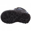 Dětské zimní boty superfit Husky1 s membránou Gore-Tex se šněrováním v černé s modrou 1-000048-0010