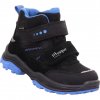 Dětské kotníkové boty superfit Jupiter s membránou Gore-Tex v černé s modrou 1-000061-0000