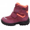 Dětské zimní boty superfit Snowcat s membránou Gore-Tex v růžové barvě 1-000022-5500