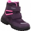 Dětské zimní boty superfit Snowcat s membránou Gore-Tex v lila barvě 1-000022-8500