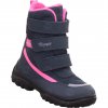 Dětské vysoké zimní boty superfit Snowcat s membránou Gore-Tex v modré barvě 1-000023-8010