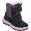 Dětské zimní boty superfit Icebird s membránou Gore-Tex v šedé barvě s hvězdičkami 1-006011-2010