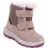Dětské zimní boty superfit Icebird s membránou Gore-Tex v béžové barvě s hvězdičkami 1-006011-4000
