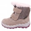 Dětské zimní boty superfit Icebird s membránou Gore-Tex v béžové barvě s hvězdičkami 1-006011-4000