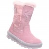 Dětské zimní boty superfit Flavia s membránou Gore-Tex světle růžové na zip 1-000219-5510