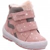 Dětské zimní boty superfit Groovy s membránou Gore-Tex růžové 1-006316-5500