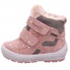 Dětské zimní boty superfit Groovy s membránou Gore-Tex růžové 1-006316-5500