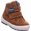 Dětské zimní boty superfit Groovy s membránou Gore-Tex hnědá/modrá 1-009314-3010