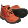 Dětské zimní boty Keen Howser II Chukka WP Youth s membránou KEEN.DRY potters clay/black