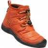 Dětské zimní boty Keen Howser II Chukka WP Youth s membránou KEEN.DRY potters clay/black