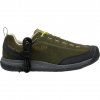 Pánské kožené tenisky Keen Jasper II WP Men Dark olive/Olive drab s membránou Keen.Dry Zelené