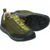 Pánské kožené tenisky Keen Jasper II WP Men Dark olive/Olive drab s membránou Keen.Dry Zelené