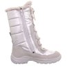 Dívčí zimní boty Superfit Aurora 1-009134-2500 s membránou Gore-Tex stříbřitě šedé