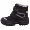 Dětské zimní boty Superfit Snowcat s membránou Gore-Tex v černé barvě 1-000022-0000
