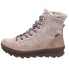 Dámské zimní boty Legero Novara Giotto šněrovací s membránou Gore-Tex béžové 2-000933-4500