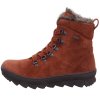 Dámské zimní boty Legero Novara Wood šněrovací s membránou Gore-Tex hnědé 2-000503-3410