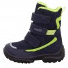 Dětské vysoké zimní boty Superfit Snowcat s membránou Gore-Tex v modré barvě 1-000023-8000