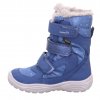 Dětské zimní boty Superfit Crystal s membránou Gore-Tex modré s bílou 1-009090-8010
