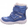 Dětské zimní boty Superfit Crystal s membránou Gore-Tex modrá s šedou 1-009098-8010