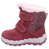 Superfit Icebird dětské zimní boty Gore-Tex růžové s hvězdičkami 1-006011-5500