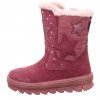 Dětské zimní boty Superfit Flavia s membránou Gore-Tex růžové na zip 1-000219-5500
