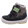 Dětské zimní boty Superfit Groovy s membránou Gore-Tex šedá/zelená 1-009314-2020