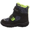 Superfit Husky dětské zimní boty Gore-Tex Černá Modrá Zelená 1-006080-0020