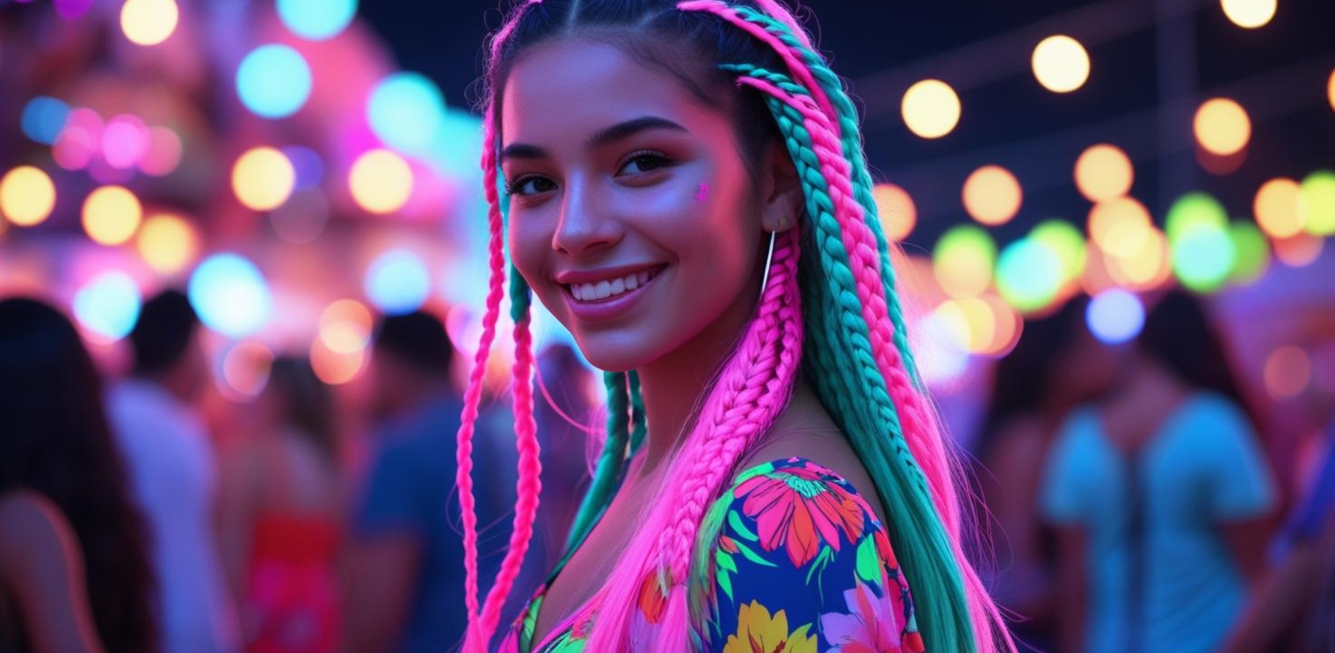 Svítící Jumbo Braid