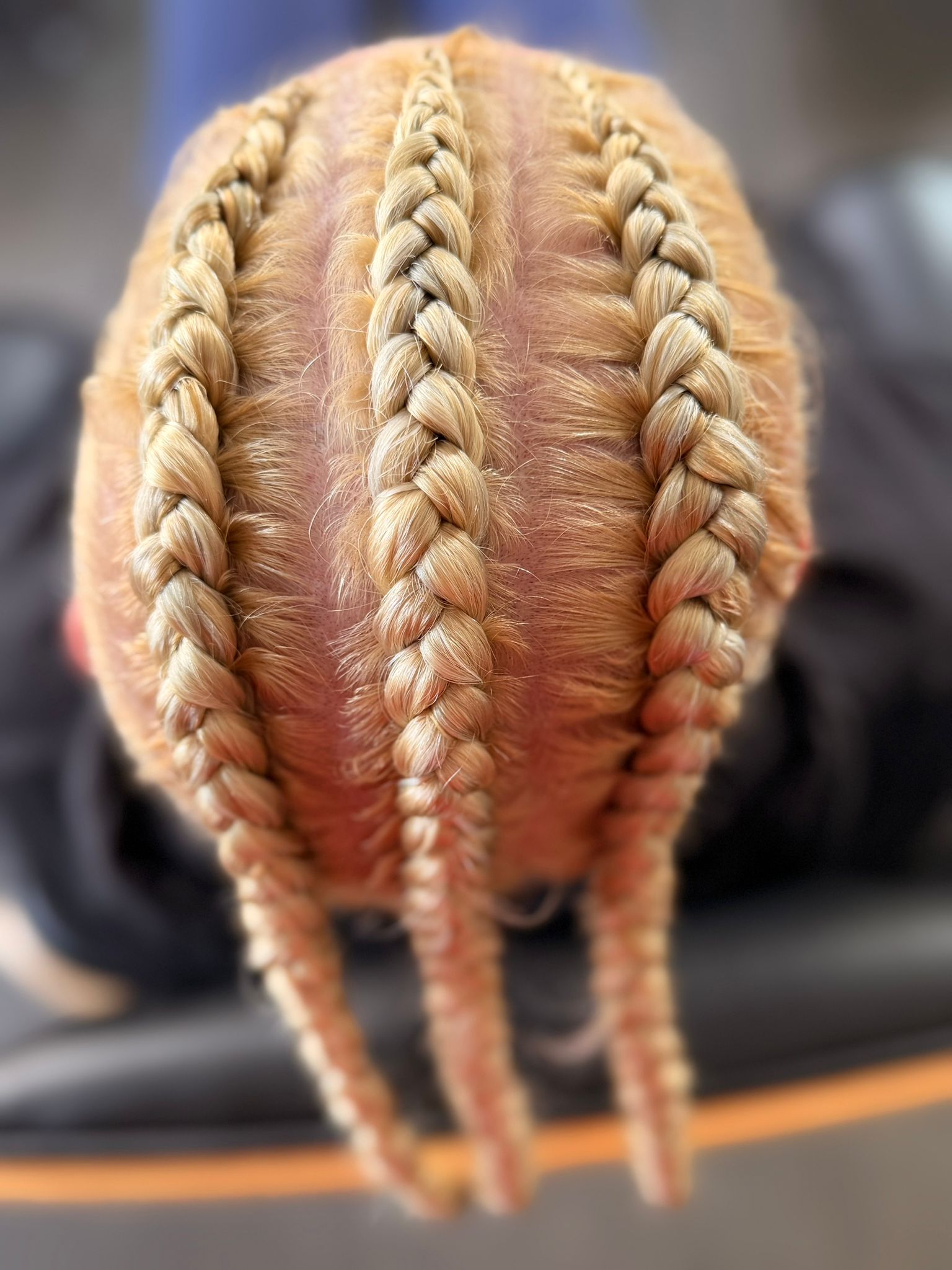 Ukázka zaplétání copánků s kanekalonem eBraid