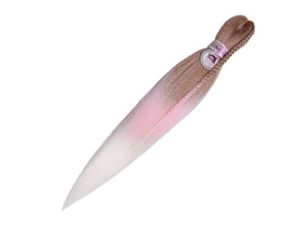 100% Kanekalon Ombre 3-40 27# / L Pink / White