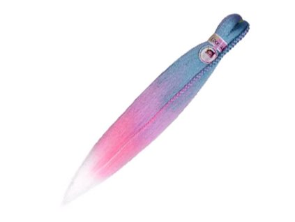 100% Kanekalon Ombre 4-6  D Mint / Lavender / Pink / White