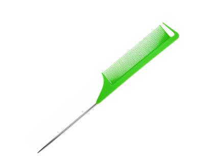 eBraid tupírovací hřeben z uhlíkového kovu s ocelovou jehlicí - Green